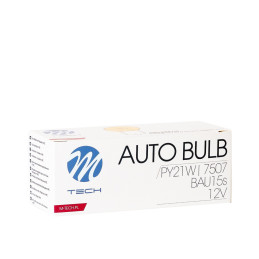 Bulb M-Tech BAU15S PY21W 21W 12V chihlimbar