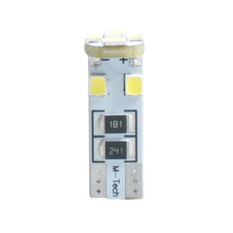 LED L312W - W5W 8XSMD3528 CANBUS WHITE