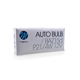 Bulb M-Tech Baz15d P21/4W 21/4W 12V Clear