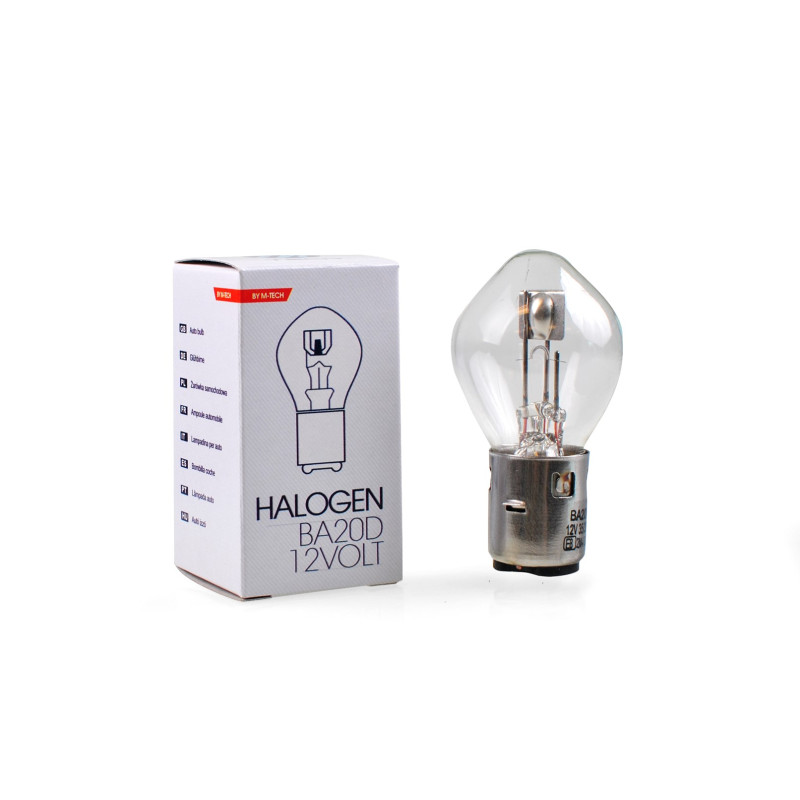 Bulb M-Tech BA20D 12V/35/35W Clear