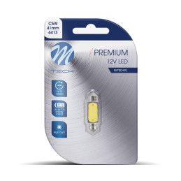 LED BLISTER 1X L080W - C5W 36mm 12V 1,5W alb alb