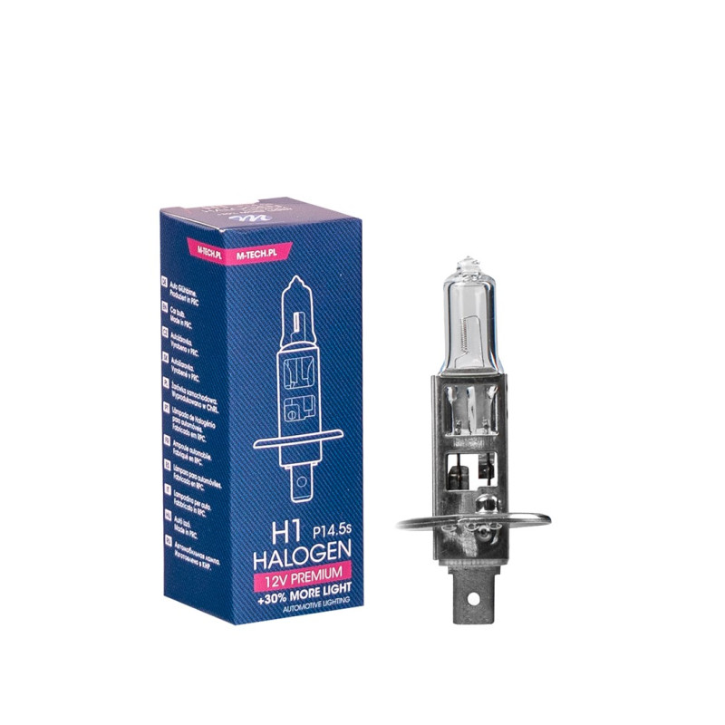 M-Tech Premium Halogen Bec H1 P14.5S 55W 12V E1