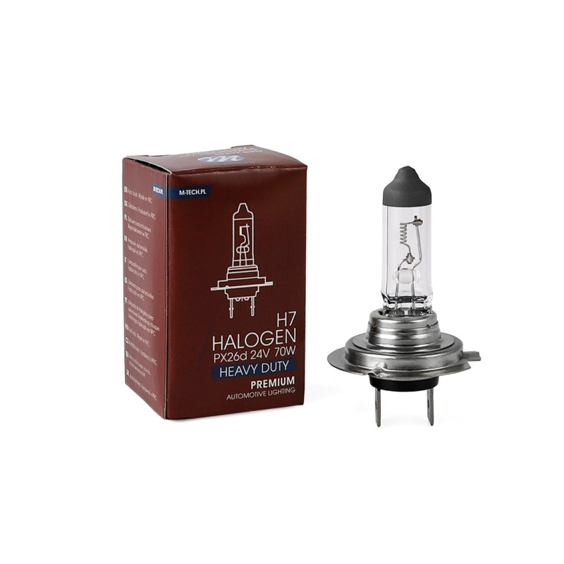 M-Tech Halogen Bec Heavy Duty H7 24V/70W