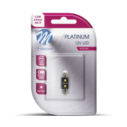 Blister 1X LED L814W - C5W 41mm 2XHP alb alb