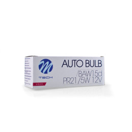 Bulb de halogen M-Tech PR21/5W BAW15D 12V/21/5W Rosu
