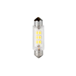 LED BLISTE 2X L091W - C5W 41mm 6XSMD2835 Alb