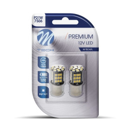 Blister 2X LED L354W - BA15S 48XSMD2835 CANBUS WHITE