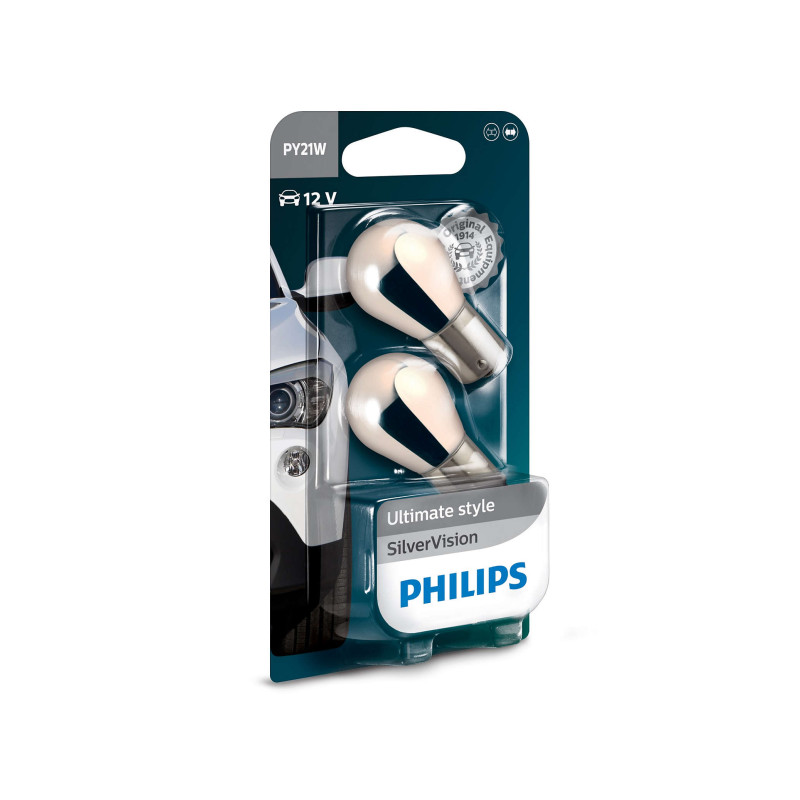 Philips Py21w Silvervision 12v21w BAU15S B2