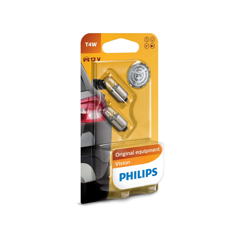 Philips T4W 12v4 Ba9s B2