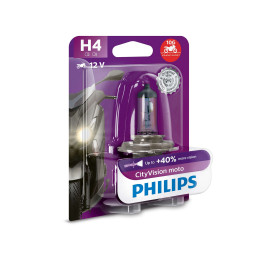 Philips H4 CityVision Moto 12v60/55 P43T-38 BW