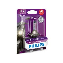 Philips H7 CityVision Moto 12v55 PX26D BW