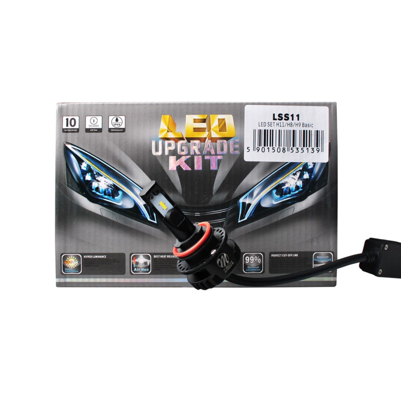 Set LED H11/H8/H9 de baza