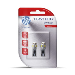 LED -ul Blister 2X L9321W - W5W 5XSMD5050 CANBUS 24V White