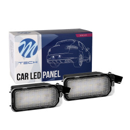 LED de inmatriculare de inmatriculare Light Ford Fiesta 18SMD