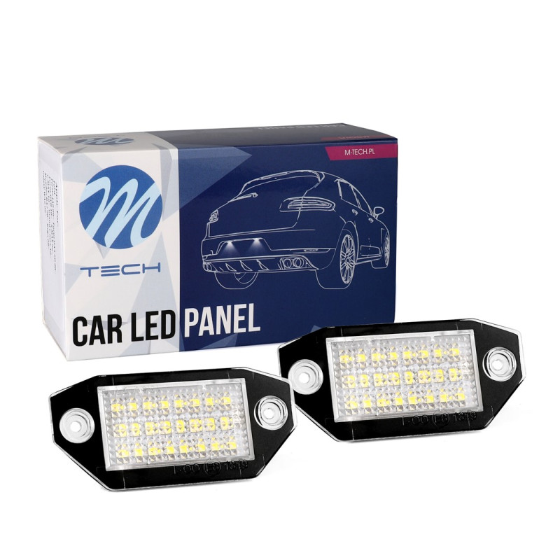 LED de inmatriculare de inmatriculare Light Ford Mondeo MKIII 18SMD