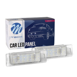 LED de inmatriculare de inmatriculare Opel Astra F 18SMD
