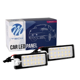 LED de inmatriculare de inmatriculare Volvo V70 18SMD