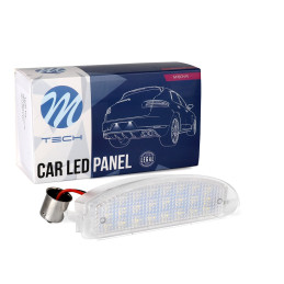 LED de inmatriculare de inmatriculare Lumina Renault Twigo I 18SMD