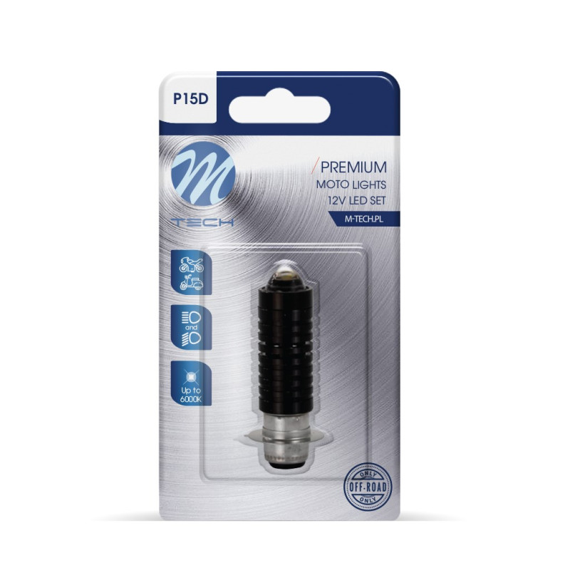 Blister 1X LED P15D-25-1 3570SMD WHITE