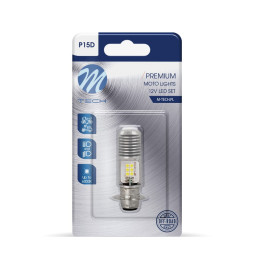 Blister 1X LED P15D-25-1 12x3030SMD 10-80V AC/DC White