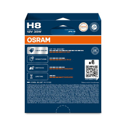 OSRAM COOL BLUE INTENSE 64212CBN-2HB H8 PGJ19-1 12V 35W