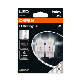 OSRAM LEDRIVIN SL 7515DWP-2BL ~ W21/5W W3X16Q 12V 1,9W