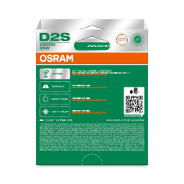 Osram Ultralife 66240ult-2HB D2S P32D-2 0V 35W