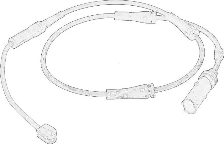 BMW 34 35 6 890 791 - Senzor de avertizare,uzura placute de frana directpiese.ro