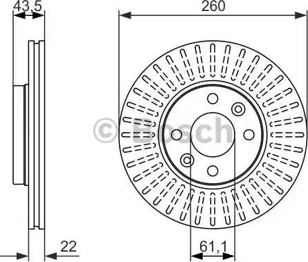 BOSCH 0 986 479 943 - Disc frana directpiese.ro