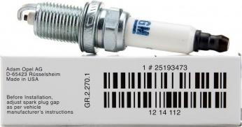 GM 25193473 - Bujii directpiese.ro