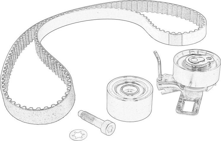 FORD 2191055 - Set curea de distributie directpiese.ro