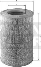 Mann-Filter C 32 1752 - Filtru aer directpiese.ro