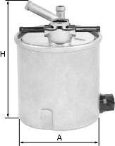 Mann-Filter WK 939/15 - Filtru combustibil directpiese.ro