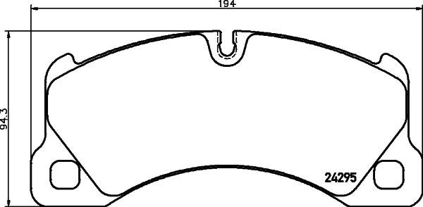 Textar 2429501 - Set placute frana,frana disc directpiese.ro