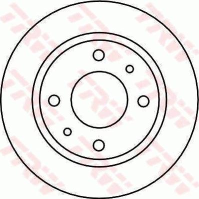 TRW DF4474 - Disc frana directpiese.ro