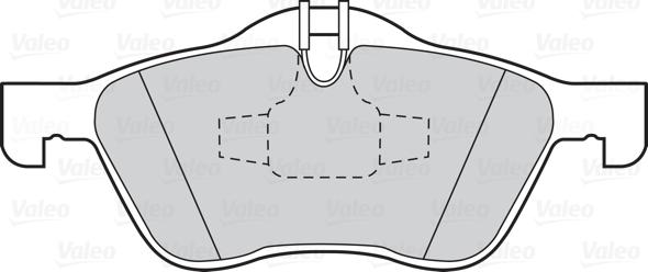 Valeo 302019 - Set placute frana,frana disc directpiese.ro