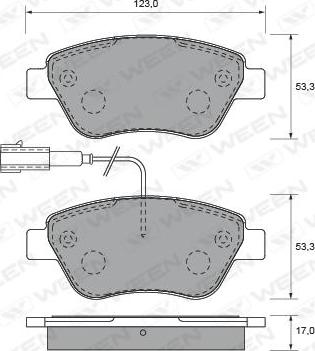 FCA 0000077366134 - Set placute frana,frana disc directpiese.ro