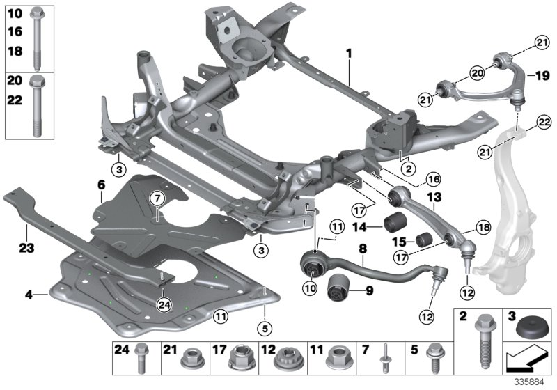 BMW 31 12 6 863 785 - Brat, suspensie roata directpiese.ro