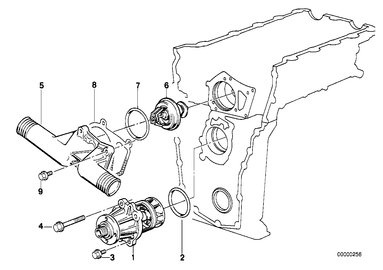 BMW 11 53 7 511 083 - Termostat,lichid racire directpiese.ro