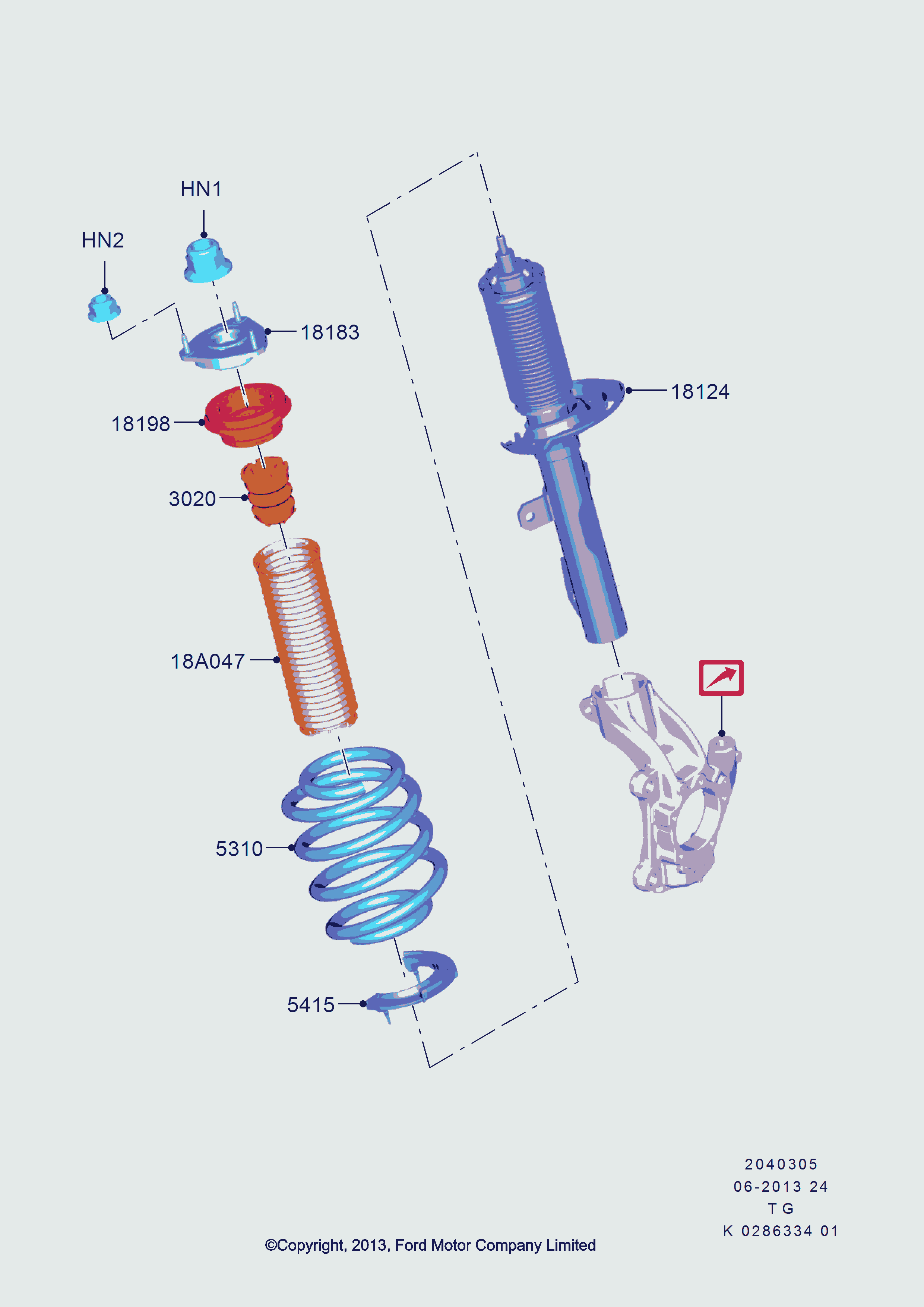 KYB SM5671 - Rulment sarcina suport arc directpiese.ro