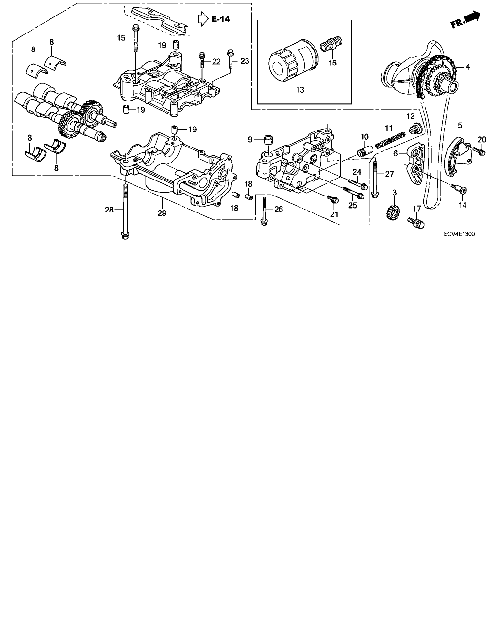 Subaru 15400-PLM-A01 - Filtru ulei directpiese.ro