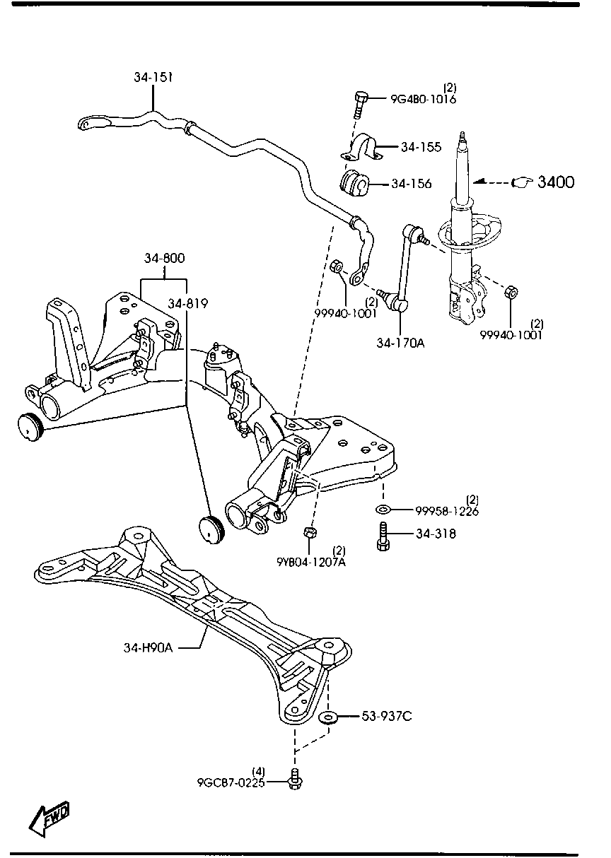 ACKOJA A32-1173 - Brat / bieleta suspensie, stabilizator directpiese.ro