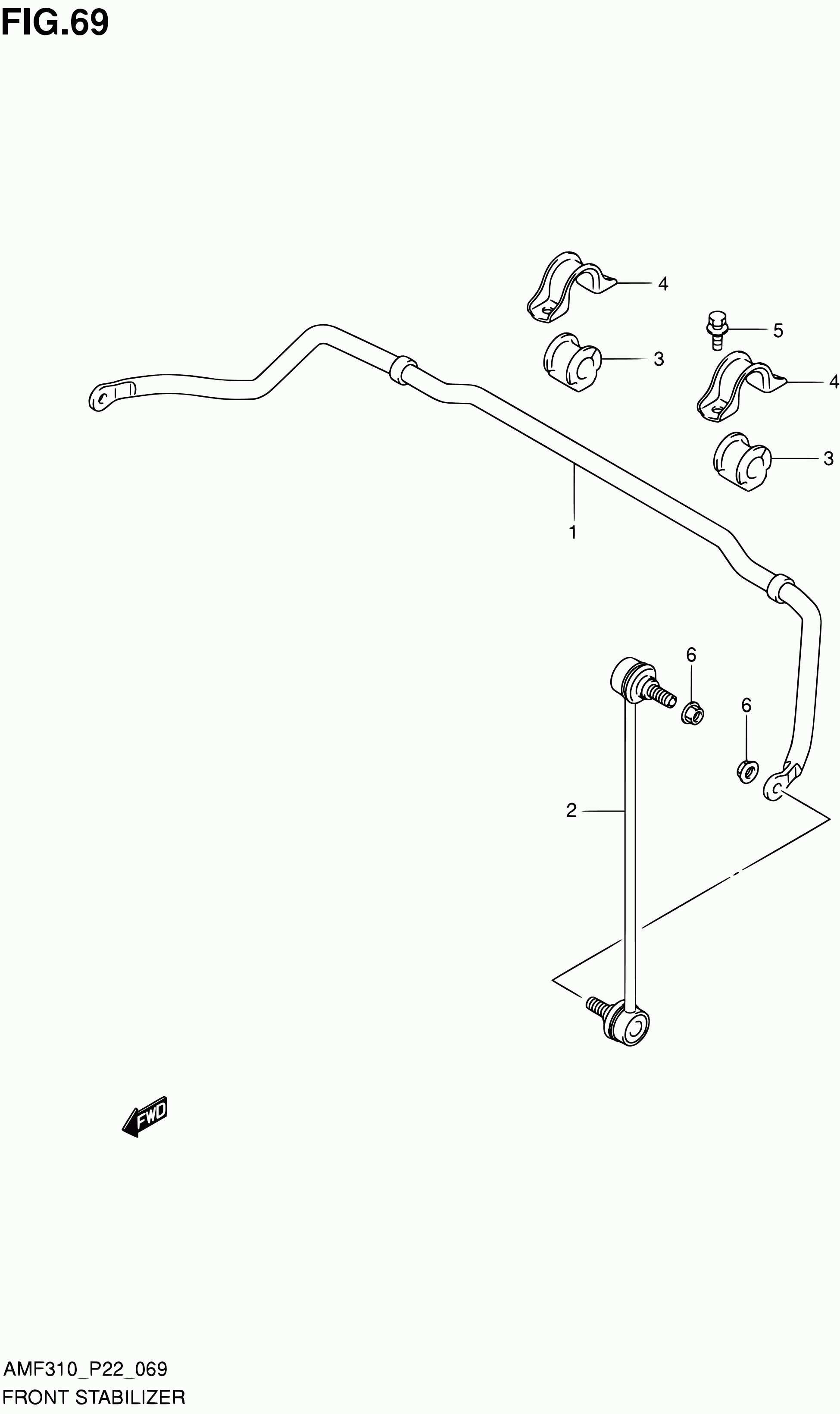 ACKOJA A64-1126 - Brat / bieleta suspensie, stabilizator directpiese.ro