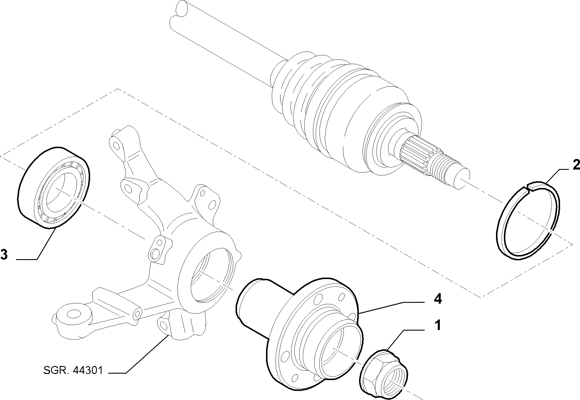 FCA 46529970 - Set rulment roata directpiese.ro