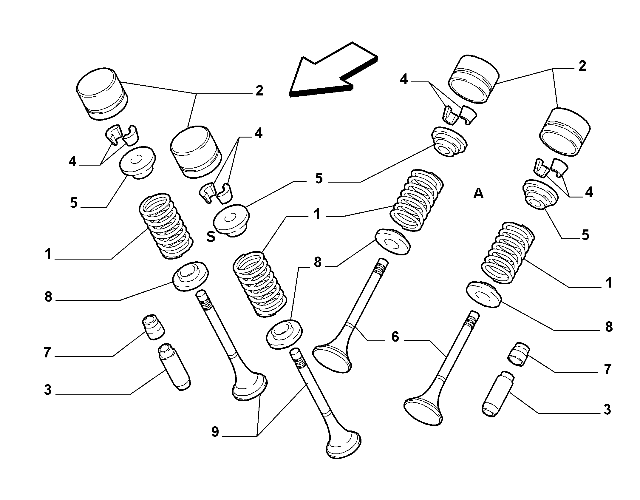FCA 46470334 - Etansare, supape directpiese.ro
