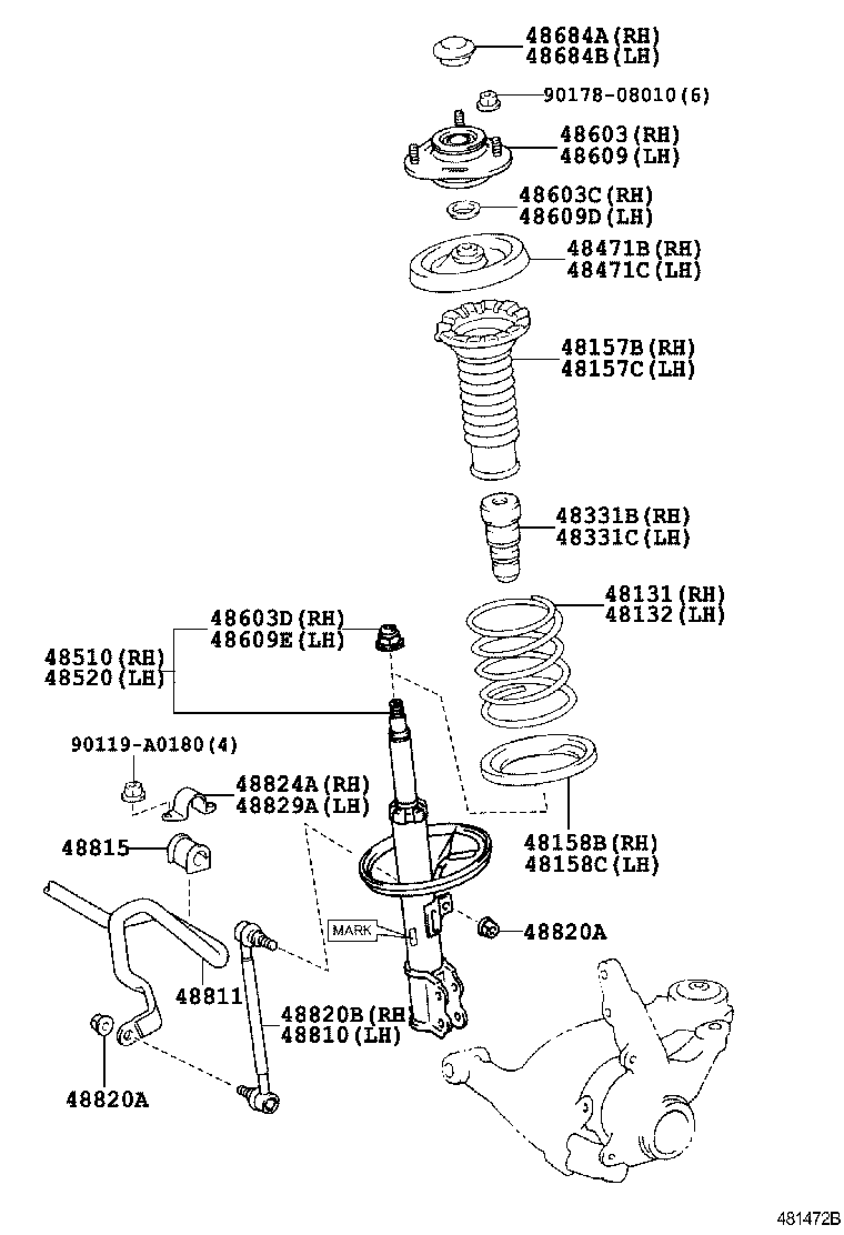 NK 5114515 - Brat / bieleta suspensie, stabilizator directpiese.ro