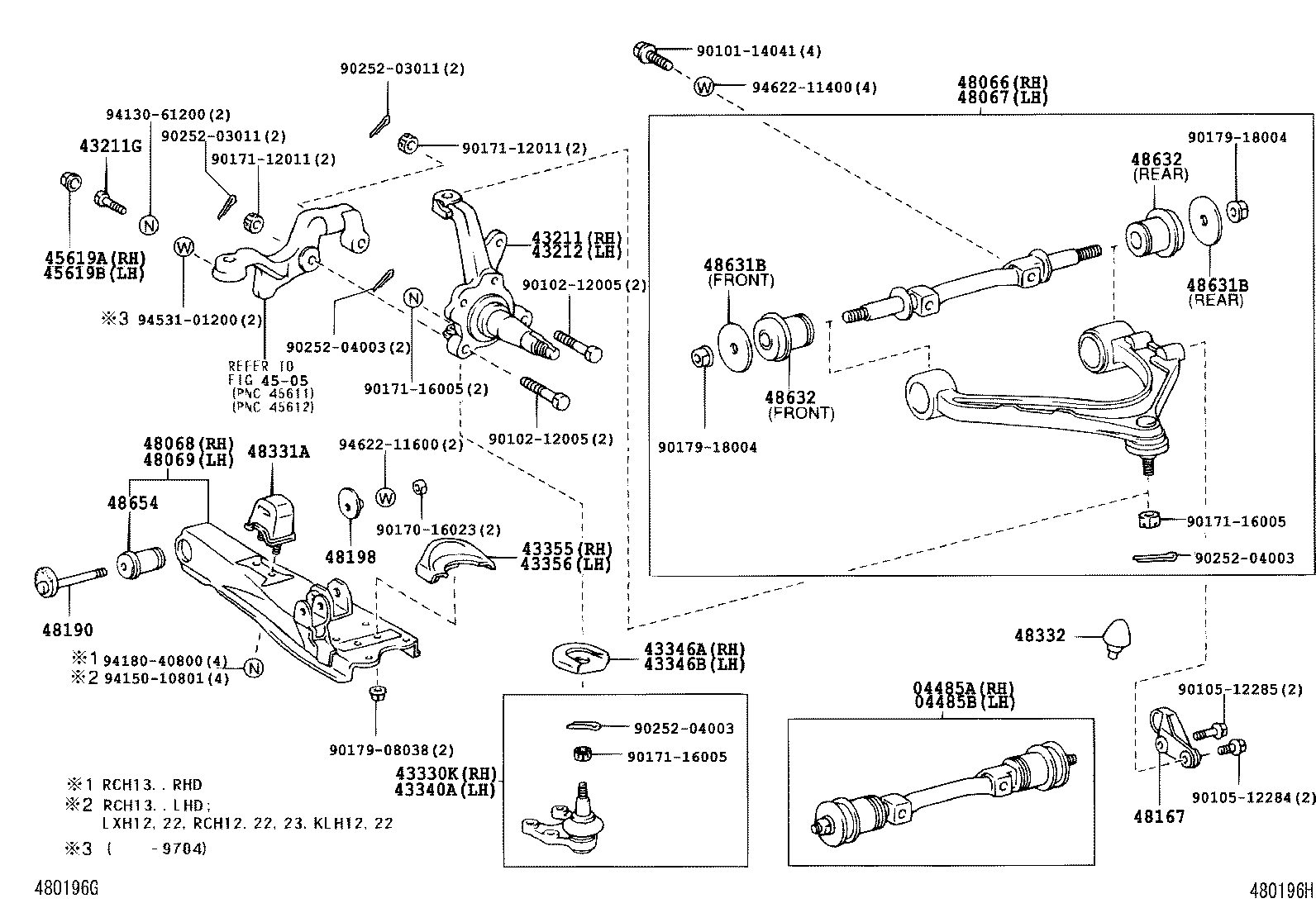 Japanparts LB-221 - Articulatie sarcina / ghidare directpiese.ro