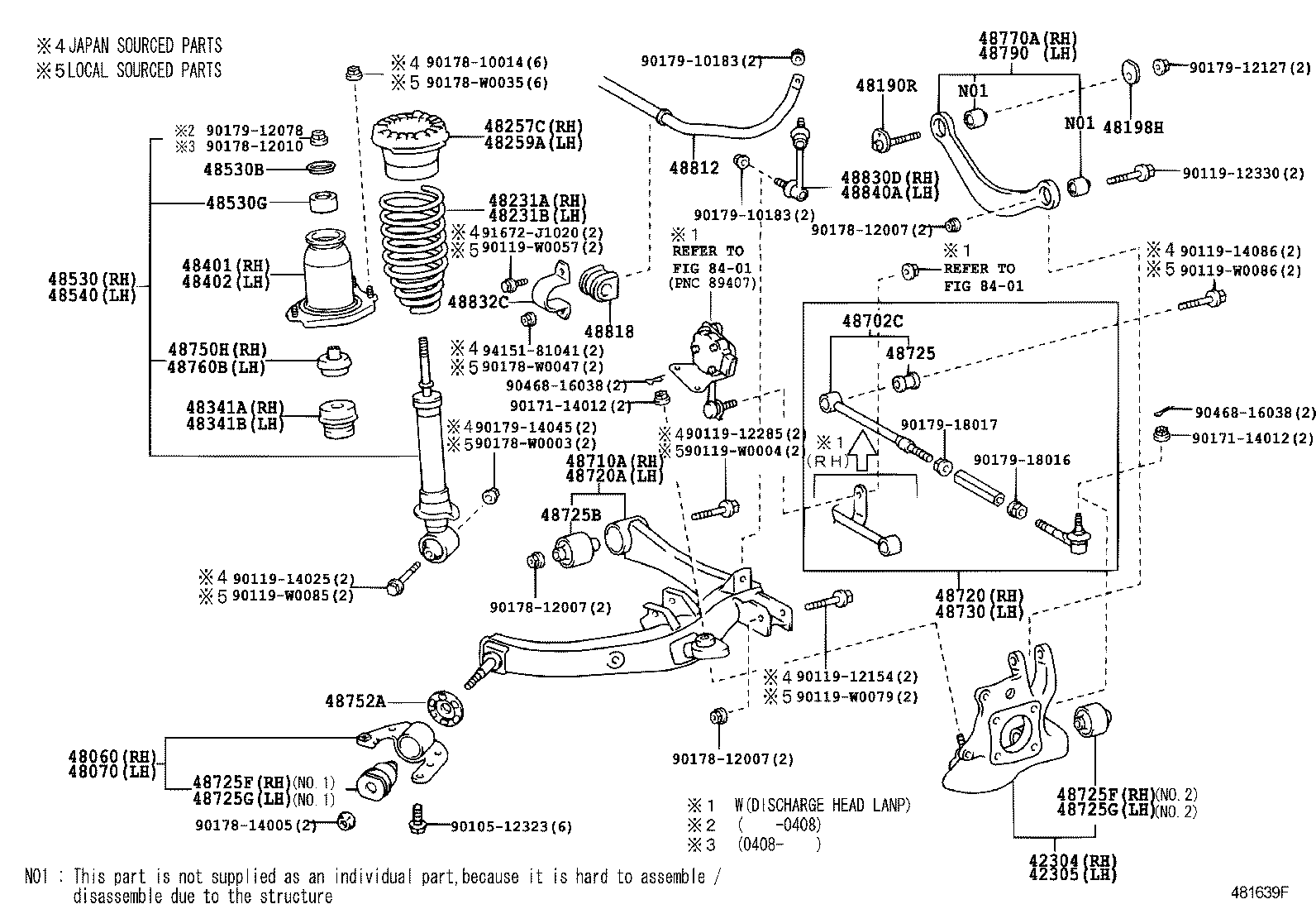 TOYOTA 48770-21011 - Suport,trapez directpiese.ro