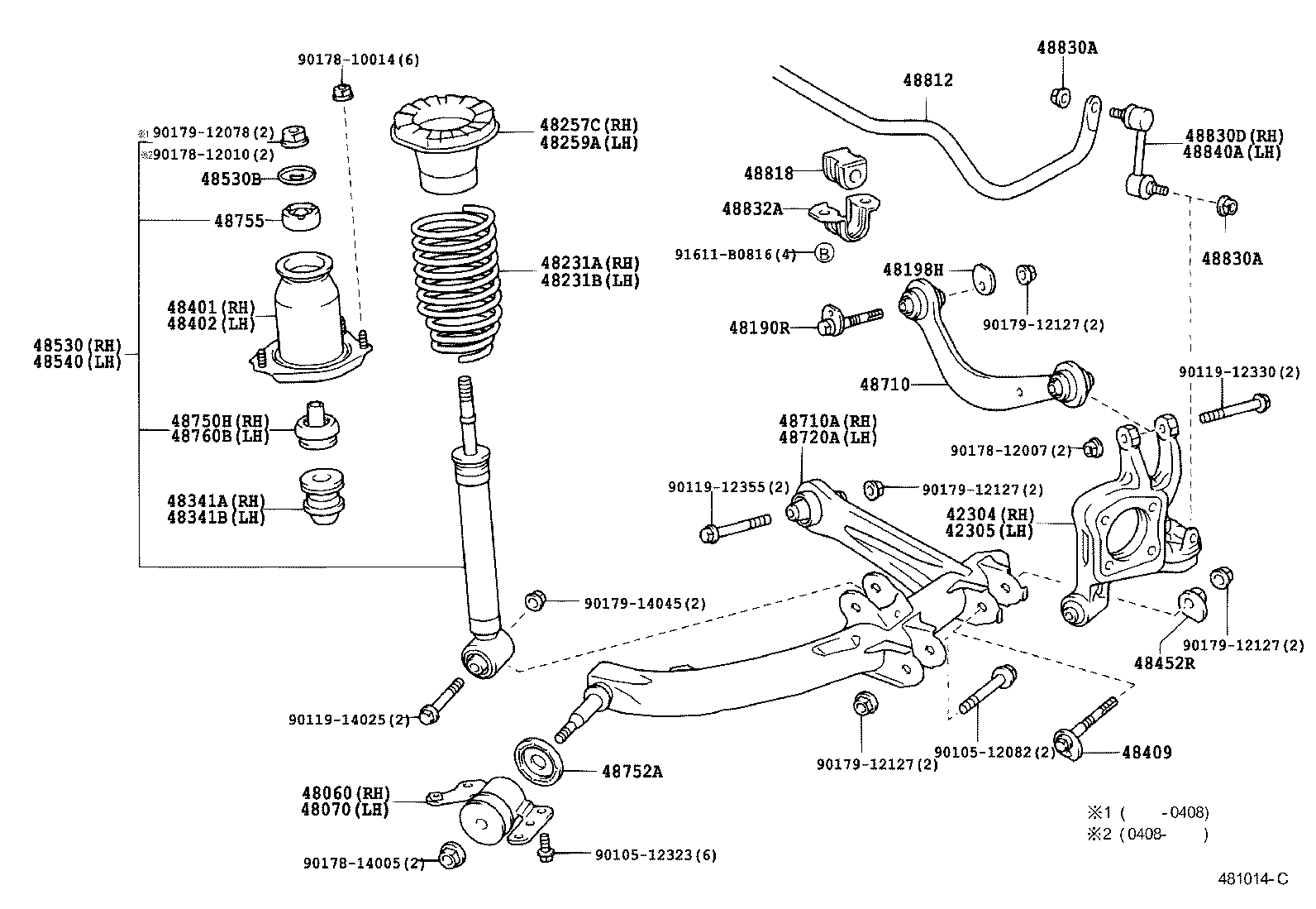 Delphi TC7214 - Brat, suspensie roata directpiese.ro