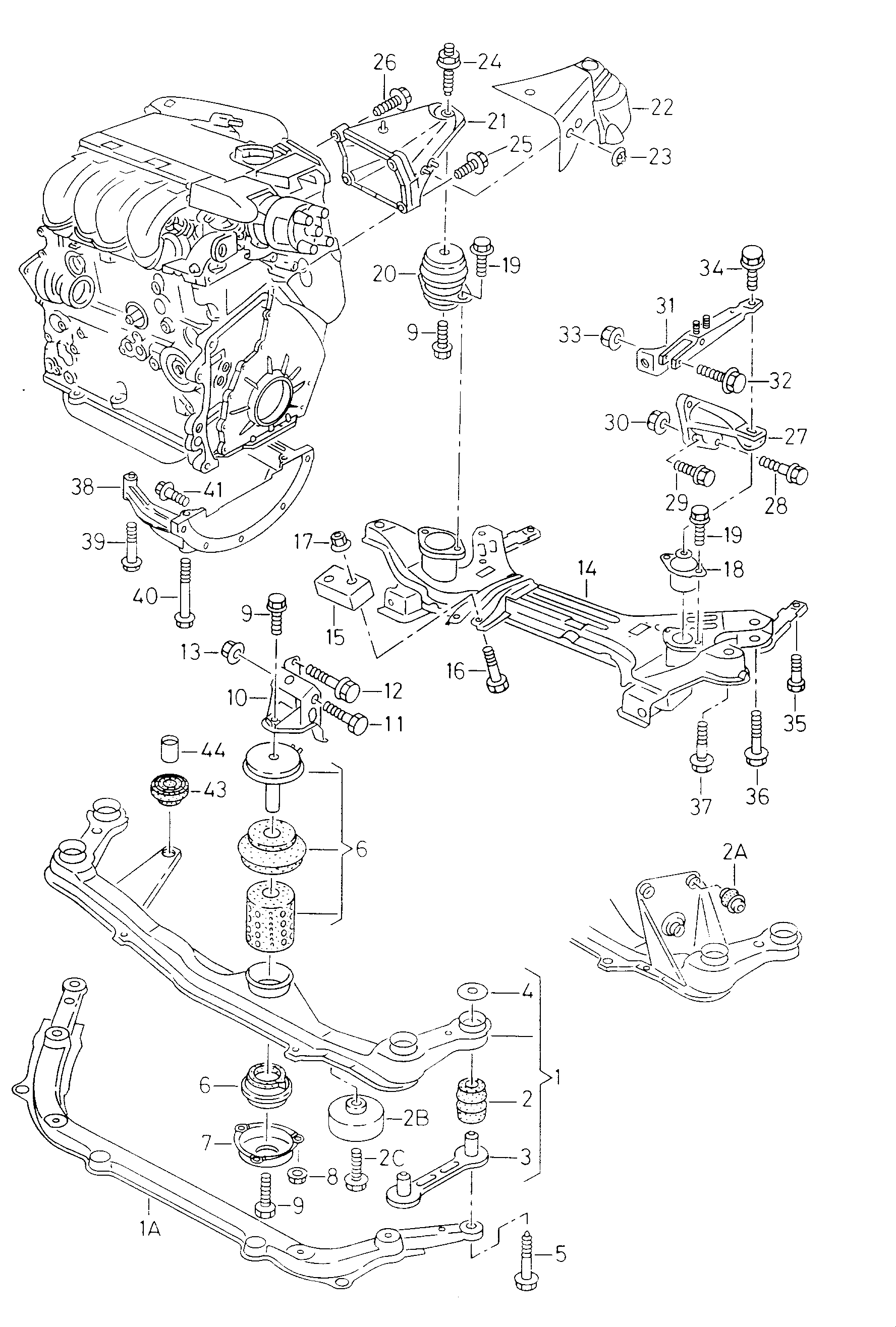 Meyle 100 199 0036 - Suport motor directpiese.ro
